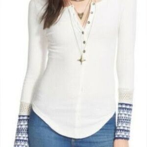 Free people Ski Lodge Thermal in Ivory